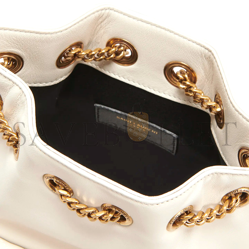 YSL JOE MINI BUCKET BAG IN SMOOTH LEATHER 401222209408 (19*13*13cm)